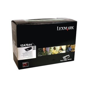 Comprar 12a7644: tóner negro original lexmark - 30000 páginas al mejor precio