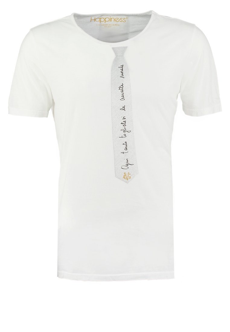 Comprar Happiness Camiseta print white al mejor precio