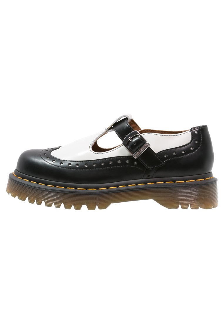 Comprar Dr. Martens DEMIZE Mocasines black/white al mejor precio