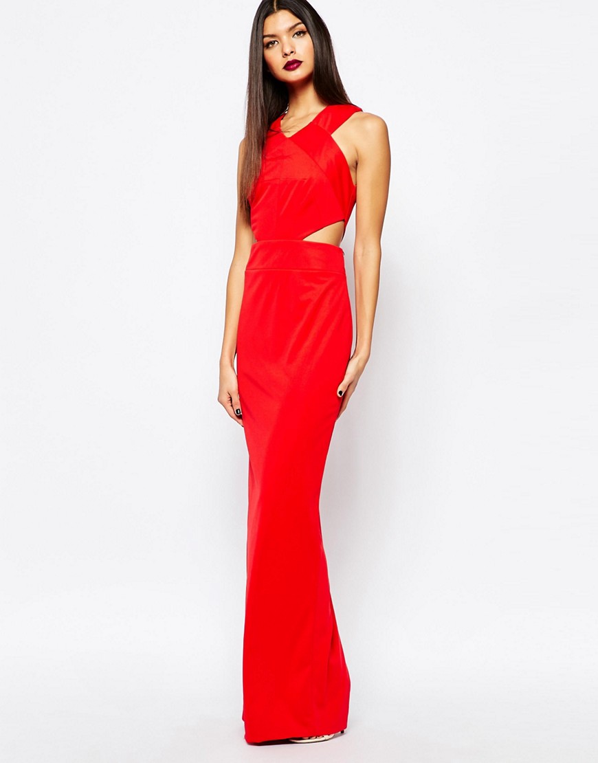 Comprar Vestido largo con aberturas laterales Sandy de AQAQ al mejor precio