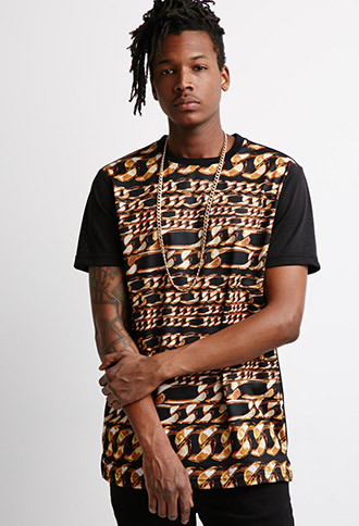 Comprar Camiseta Estampado Cadenas al mejor precio