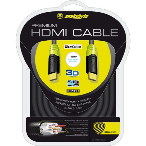 Comprar Snakebyte Premium HDMI Cable - cables HDMI (HDMI, HDMI, Negro) al mejor precio