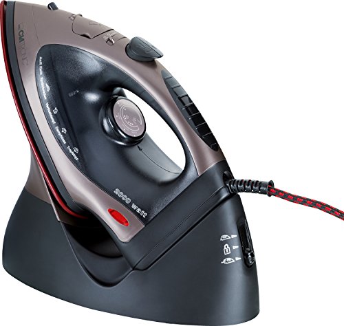 Comprar Clatronic DBC 3388 - Plancha de vapor, suela de cerámica, 10 funciones, 2000 W, color negro al mejor precio