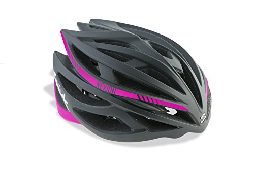 Comprar Spiuk Nexion - Casco unisex, color negro / fucsia, talla 53 - 61 al mejor precio