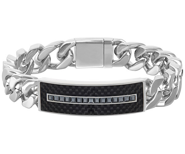 Comprar Swarovski Diagonal Pulsera Chain Verde azulado Acero inoxidable al mejor precio