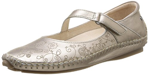 Comprar Pikolinos Jerez 578 - Bailarinas de cuero para mujer Plata Argent (Onyx) 42 al mejor precio