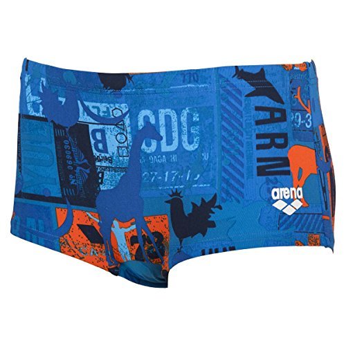 Comprar Arena Passport Junior Cintura Baja Corto - Short De Baño Chicos - Azul, 152 al mejor precio