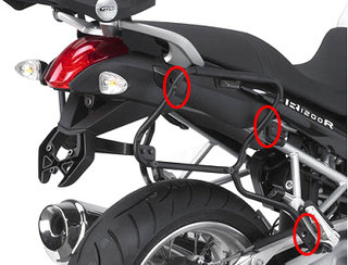 Comprar Portamaletas lateral fijación rápida BMW RR 1 al mejor precio