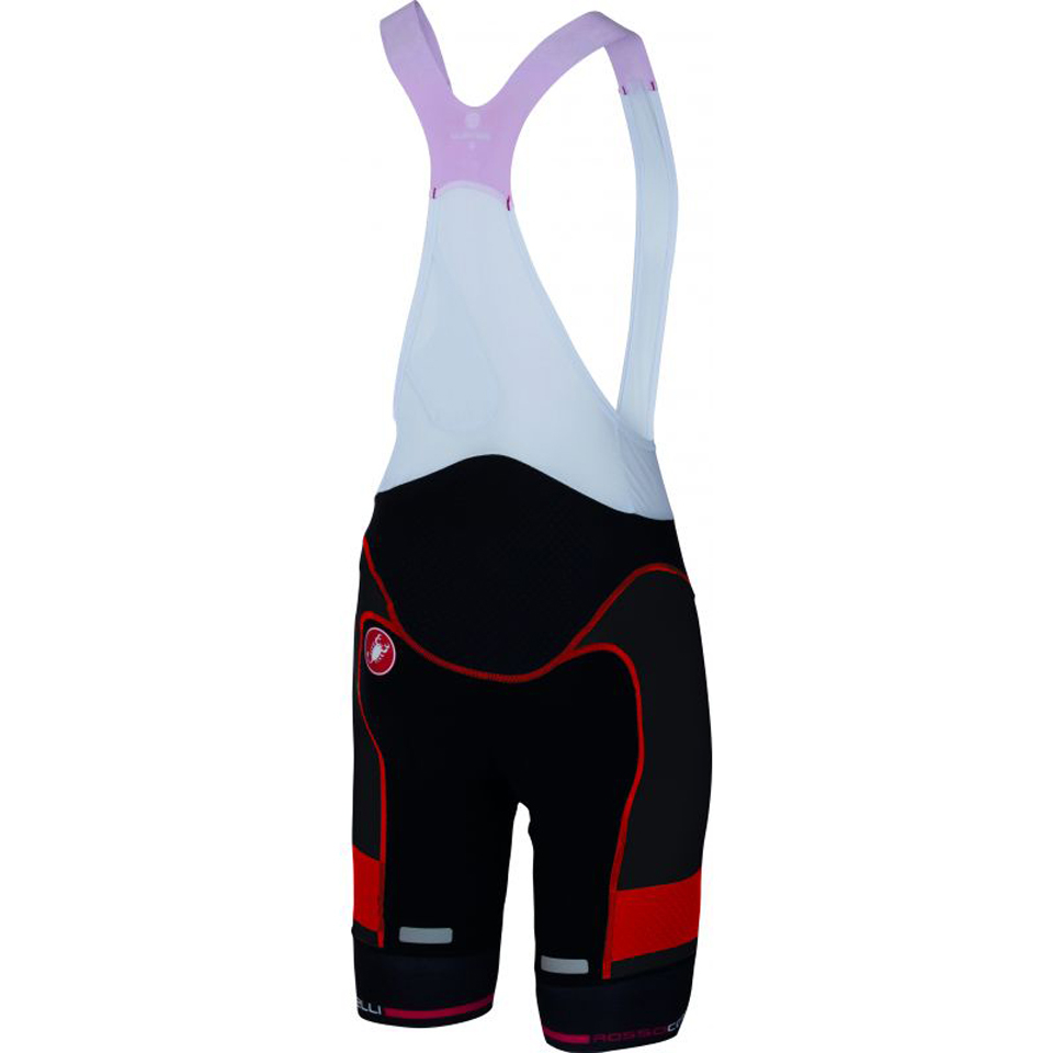 Comprar Castelli Free Aero Race Kit Bib Shorts - Black/Red - L al mejor precio