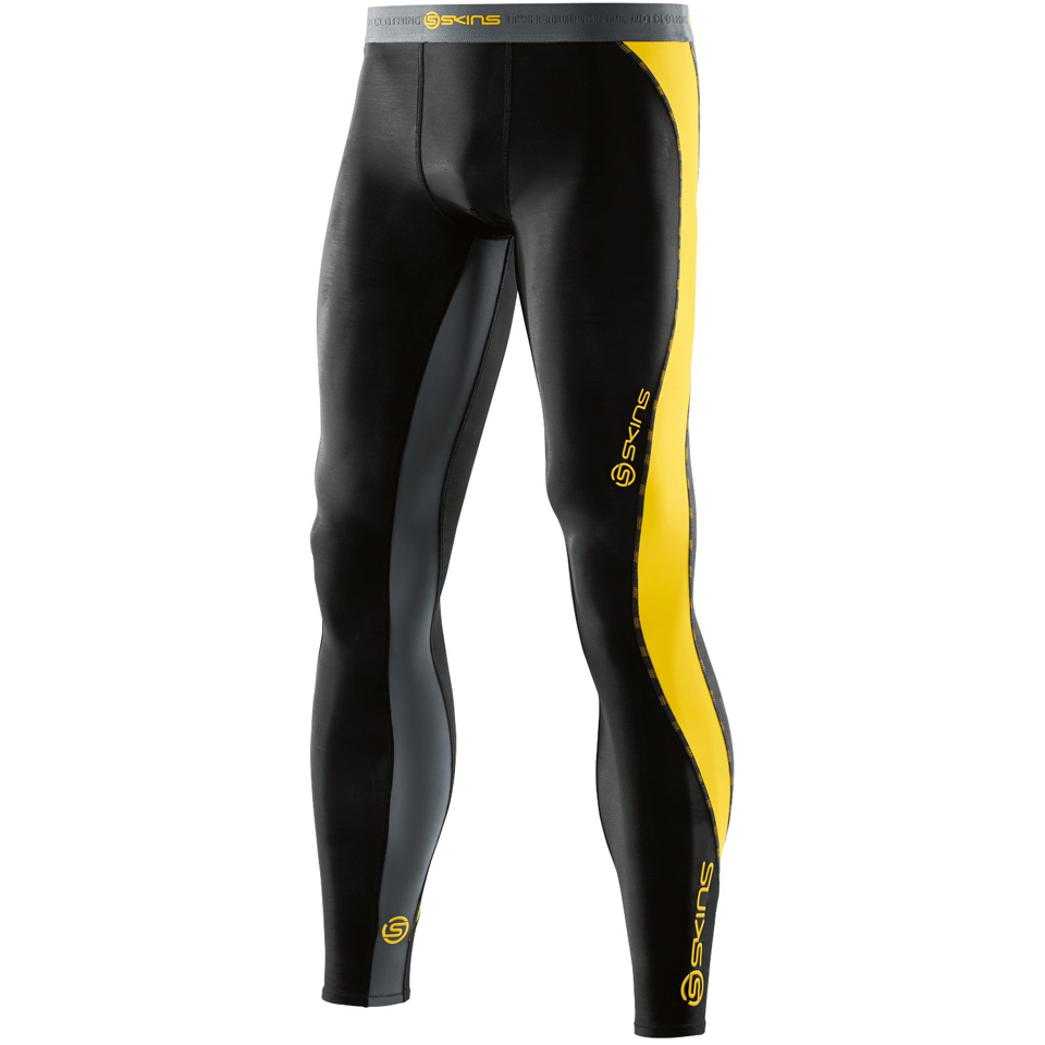 Comprar Skins DNAmic Men's Long Tights - Black/Citron - L al mejor precio
