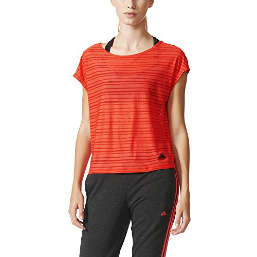 Comprar adidas Lightweight Tee - Camiseta para mujer, color rojo, talla L al mejor precio