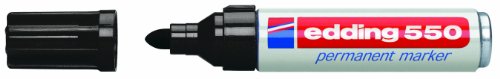 Comprar Edding 550 - Marcador permanente, 10 unidades, color negro al mejor precio