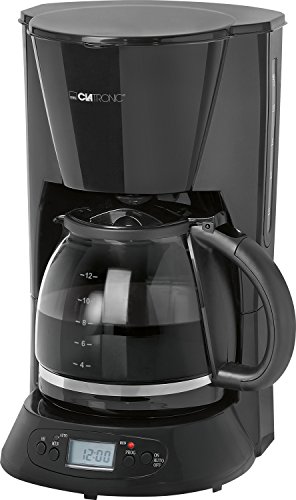 Comprar Clatronic KA 3509 - Cafetera de goteo programable, capacidad de 12 a 14 tazas, 1,5 l, 900 W, color negro al mejor precio