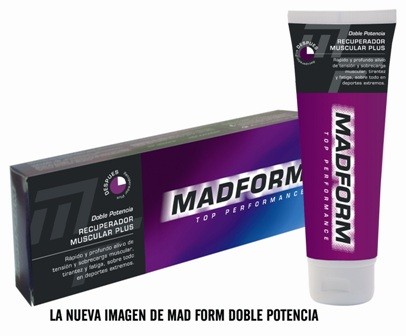 Comprar Recuperador muscular doble potencia Madform 120ml al mejor precio