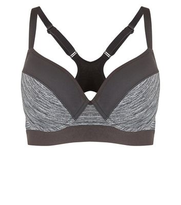 Comprar Grey Marl Underwired Sports Bra al mejor precio