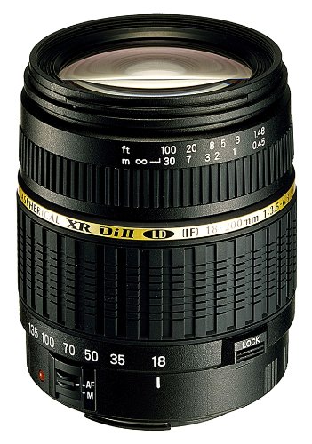 Comprar Tamron AF 18-200mm F/3,5-6,3 XR Di II LD Aspherical [IF] MACRO Nikon - Objetivo (0,45m, 75°, Negro, 7,38 cm, 6,2 cm, 8,37 cm) al mejor precio