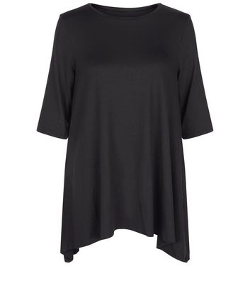Comprar Mela Black Hanky Hem Top al mejor precio