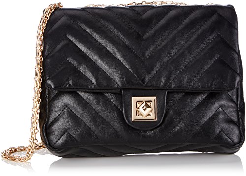 Comprar Buffalo BAG 2E109-2 PU KID W879-1 - Bolso de hombro de material sintético mujer, color negro, talla 26x20x8 cm (B x H x T) al mejor precio