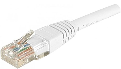 Comprar Dexlan - Cable de red RJ45 (UTP, CCA, cat. 6, 2 m), color blanco al mejor precio