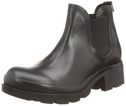 Comprar Fly London Mena - Botas de cuero mujer, Negro (Black 000), 39 EU al mejor precio
