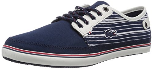 Comprar Lacoste SAULIEU 3 AP - zapatilla deportiva de lona hombre, color multicolor, talla 46 al mejor precio