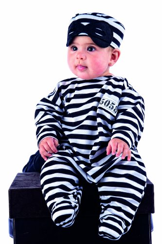 Comprar Limit Sport MB394 - Disfraz de prisionero para beb (talla 0, incluye sombrero y mono) al mejor precio