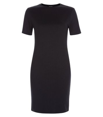 Comprar Black Ribbed Bodycon Mini Dress al mejor precio