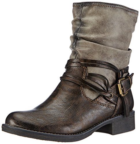 Comprar S.Oliver 25314 - Botas biker, color Mocccigar 386, talla 41 al mejor precio