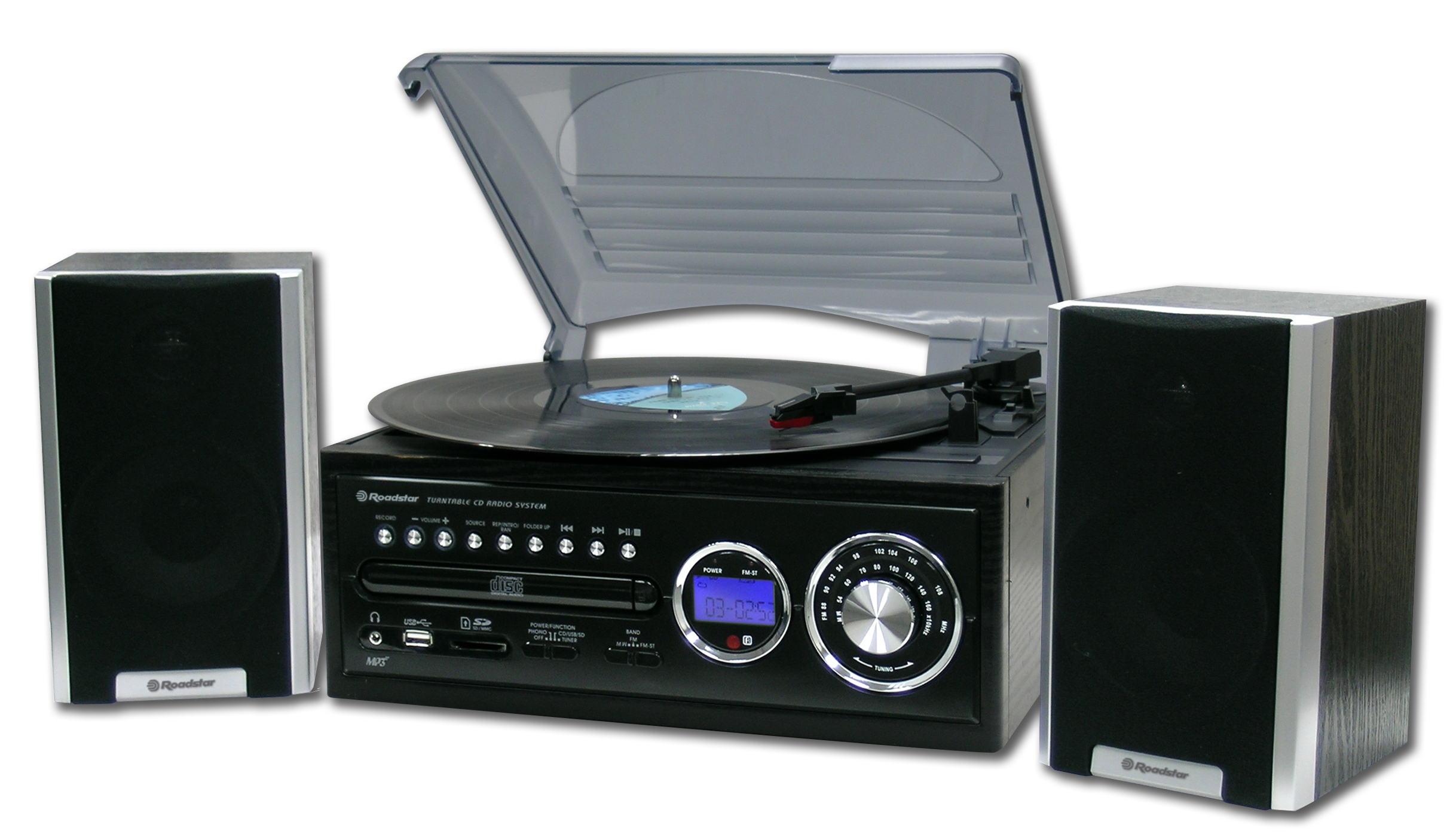 Comprar ROADSTAR HIF-8888 WOODEN MICRO SYS WITH MINI TT-MP al mejor precio