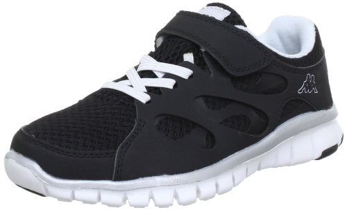 Kappa FOX K Footwear Kids - zapatilla deportiva de material sintético infantil, color negro, talla 28