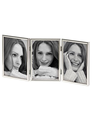 Comprar Walther, Chloe, Marco para Retrato, WD315S, Marco triple, 3x10x15 cm, Plateado al mejor precio