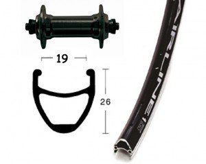 Comprar V-Rad 28x1.75Alu sz.SSP 36LAirline 1 schwarz.Niro-Spei.(sz) al mejor precio