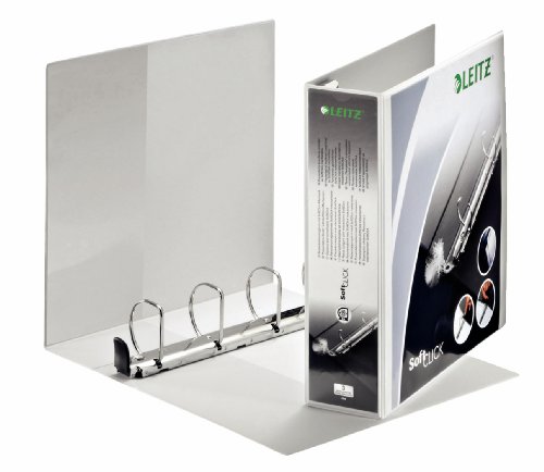 Comprar Leitz 42040001 - Archivador (A4, 4 anillas, ancho del lomo: 50 mm), color blanco al mejor precio