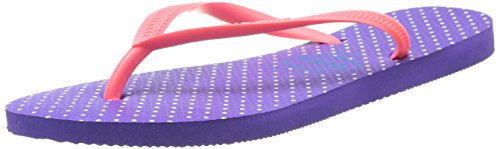 Comprar Havaianas Slim Fresh - Sandalias de dedo para mujer, Purple, 41/42 al mejor precio