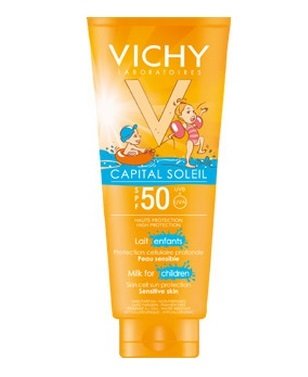 Comprar Vichy Leche Solar Para Bebés Capital 50 SPF  300 ml al mejor precio
