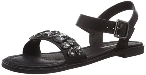 Comprar Buffalo London BU0135 PU BRUSHED - Sandalias de vestir de material sintético para mujer, color negro, talla 38 al mejor precio