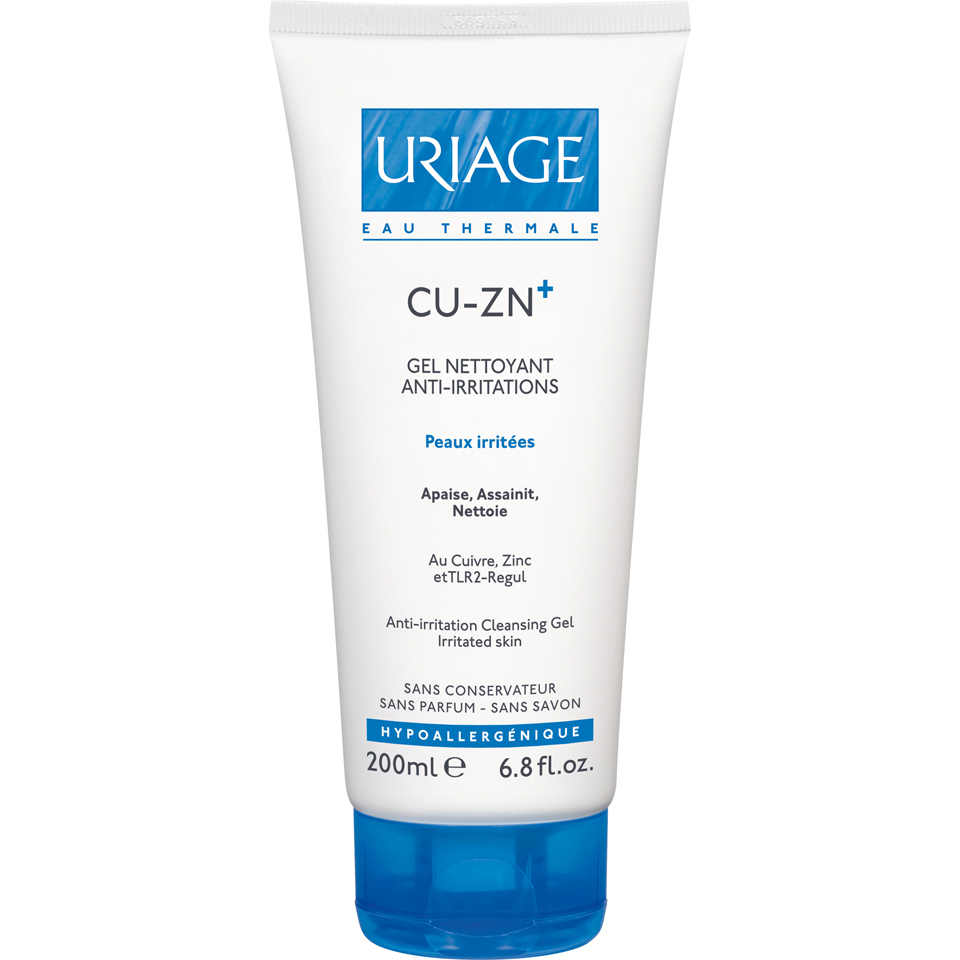 Comprar Gel Limpiador Antirritación Uriage Cu-Zn+ con Cobre y Zinc (200ml) al mejor precio