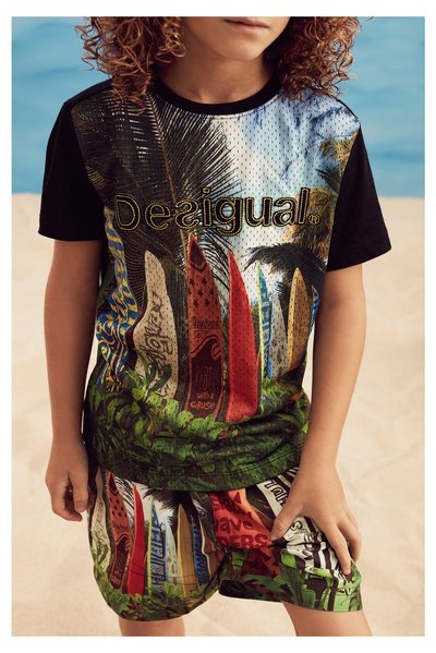 Comprar Desigual - Hombre - Camiseta surfera para niño - Urbano - Size 11/12 al mejor precio