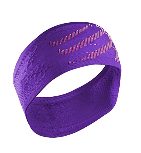 Comprar Compressport Headband On/Off - Cinta de cabeza unisex, color morado, talla única al mejor precio