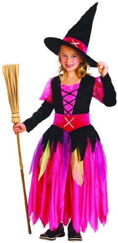 Comprar Disfraz de bruja para niña ideal para Halloween al mejor precio