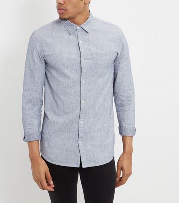 Comprar Pale Blue Single Pocket Long Sleeve Shirt al mejor precio