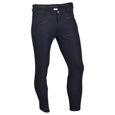 Comprar Pantalón equitación hombre BASIC azul marino FOUGANZA al mejor precio