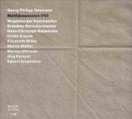 Comprar Telemann : Matthäuspassion 1750 al mejor precio