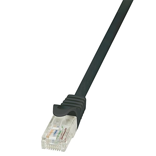 Comprar LogiLink CP1013U - Cable CAT5e UTP Patch de 0.25 m, negro al mejor precio