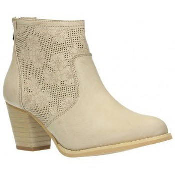 Comprar Botines Xti Botines tacón Xti 45005 Beiges al mejor precio
