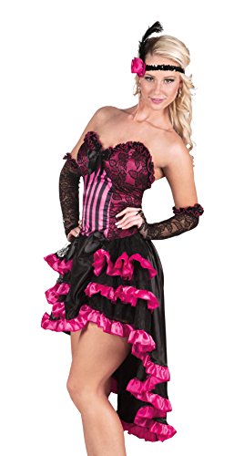 Comprar Disfraz de cancán francés rosa mujer - M al mejor precio