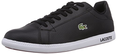 Comprar Lacoste GRADUATE LCR - zapatilla deportiva de cuero hombre, Nero, 40 al mejor precio