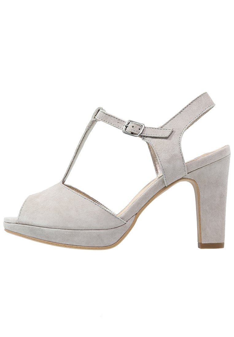 Comparar mejores precios Pier One Sandalias con plataforma grey con descuentos Comprar Pier One Sandalias con plataforma grey al mejor precio