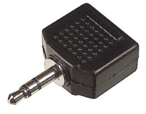 Comprar ASSMANN Electronic AB-AV105 adaptador de cable - Adaptador para cable (3.5mm, 2x 3.5mm, Macho/hembra, Negro, De plástico) al mejor precio