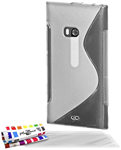 Comprar Muzzano F40S02-5332218 - Funda para Nokia Lumia 900, con 3 protectores de pantalla, transparente al mejor precio